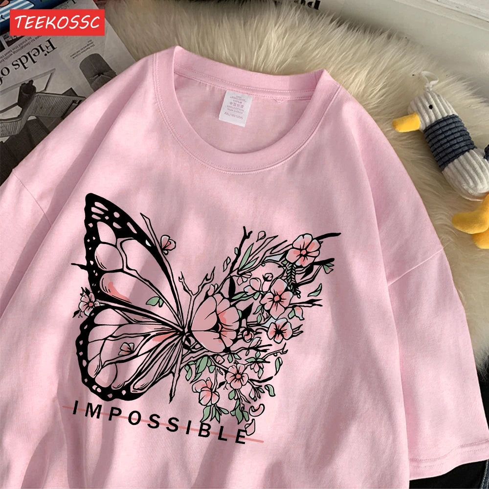 T-shirt Oversize Papillon