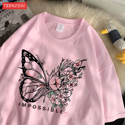 T-shirt Oversize Papillon